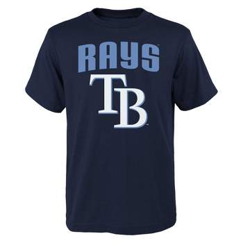 MLB Tampa Bay Rays Boys' Oversized Graphic Core T-Shirt