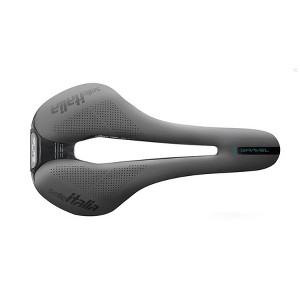 Selle Italia Flite Boost Gravel Saddle - Black 135mm Width Titanium Rails - 1 of 2