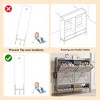 4 Drawer Shoe Cabinet, Four-Door Organizer, Compact Wooden Design, Space-Saving Entryway Cabinet, Modern Living Room Furniture - 4 of 4