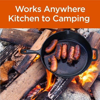 Commercial CHEF Cast Iron Skillet Pan (12" Skillet)