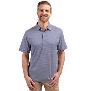 Cutter & Buck Forge Eco Double Stripe Stretch Recycled Mens Polo - 1 of 2