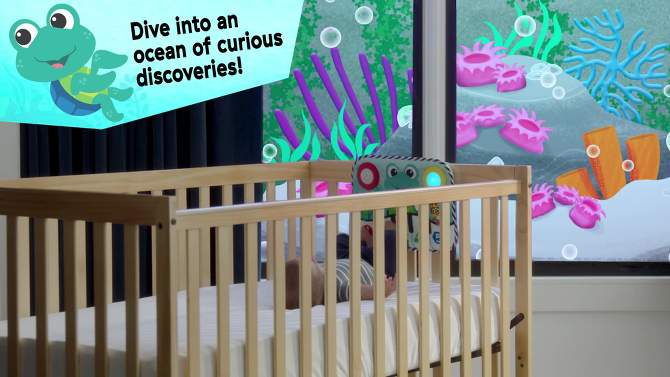 Baby Einstein Ocean Explorers Neptune&#39;s Kick &#38; Explore Musical Kick Pad and Crib Toy, 2 of 21, play video