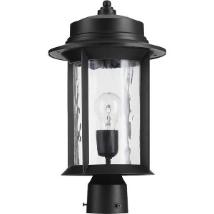 Quorum Lighting Charter 1-Light Outdoor Wall Sconce, Noir, 9.5W x 17H, Aluminum, Wet Rated - 1 of 1