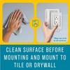 Maplefield Peel 'n' Stick Clear Outlet Cover, Splash Proof Outlet Cover, Hinged Cover for Single Stack US Outlets - 6.3" x 5" - 2 of 4