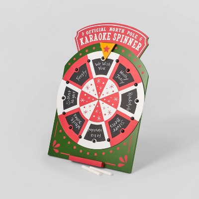 Christmas Karaoke Spin The Wheel Party Kit - Wondershop™