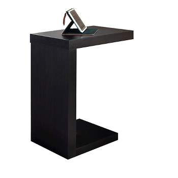 Hollow Accent End Table Cappuccino - EveryRoom