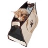 Posh Paw' Pet Carrier White 9.1''W x 17.3''D x 12.2''H - 2 of 3