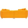 NicBex 88.97 Inch Modern 3-Seater Sofa with 4 Pillows for Living Room,Small Space,Office,Apartment - 3 of 4