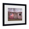 Trademark Fine Art - Leslie Montgomery Waiting For Spring Matted Framed Art - 3 of 4