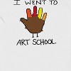 Famous In Real Life Men's I Went To Art School Short Sleeve Graphic Cotton T-Shirt - 2 of 3