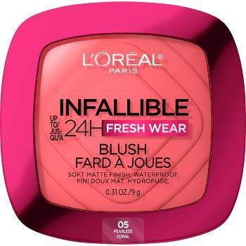L'Oreal Paris Infallible Up to 24H Fresh Wear Blush Powder - 0.31oz