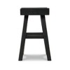 Signature Design by Ashley Glosco Farmhouse Counter Height Barstool, Set of 2, Black - 4 of 4