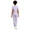 Hey Collection Women’s 5-Pocket Medical Scrub Set – V-Neck Top & Straight Leg Pants, Comfortable Flexible Nursing Uniforms - 2 of 4