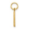 Black Bow Jewelry 14k Yellow Gold, Julia Collection, Small Satin Block Initial A Pendant - 2 of 4