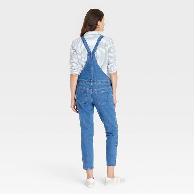 Denim Overalls Maternity Jumpsuit – Isabel Maternity by Ingrid & Isabel Medium