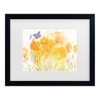 Trademark Fine Art Sheila Golden Poppy Aria Matted Framed Art - 2 of 4