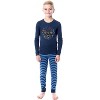Harry Potter Golden Trio s Sweater Tight Fit Family Pajama Set - 3 of 4