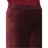 da-sh Women's Stretch Rib Knit Corduroy Jegging | Burgundy - 4 of 4