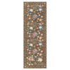 Floral Area Rug Washable Flower Rugs for Living Room Modern Floral Nursery Rug Ultra-Thin Soft Low Pile Accent Rug - 3 of 4