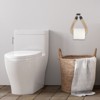 Unique Bargains  Jute Rope Wall-Mounted Toilet Paper Holder with Metal Hook - 4 of 4