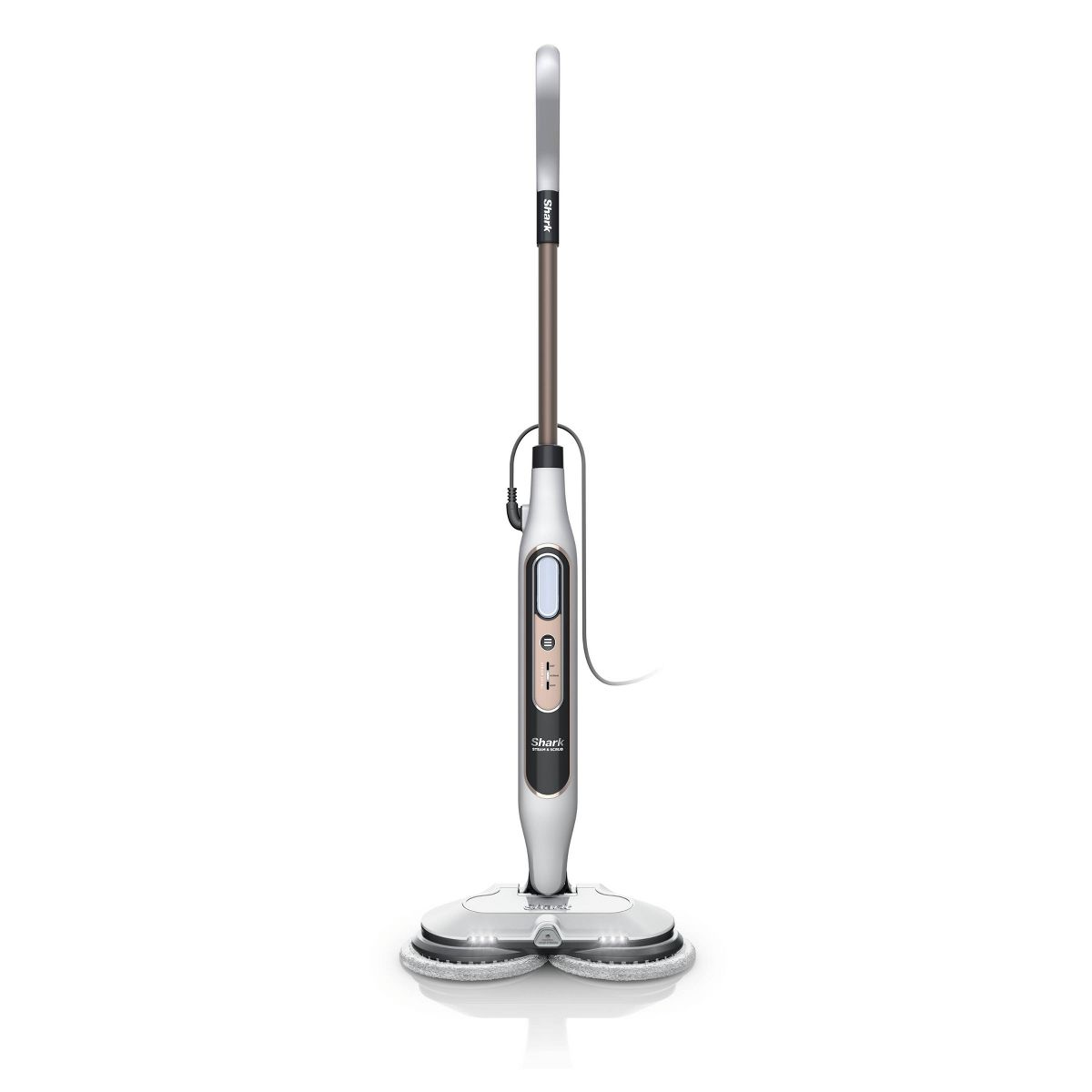 Shark Steam & Scrub with Steam Blaster Technology Scrubbing and Sanitizing Hard Floor Steam Mop S8201 14.5" Cleaning Path White