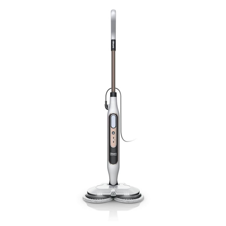 Shark Steam & Scrub with Steam Blaster Technology Scrubbing and Sanitizing Hard Floor Steam Mop S8201 14.5" Cleaning Path White