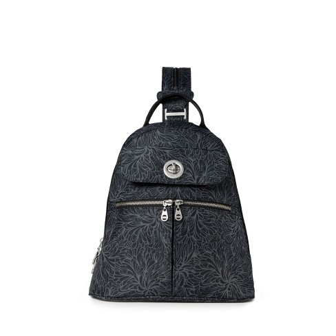 Baggallini Women s Naples Convertible Sling Backpack Midnight