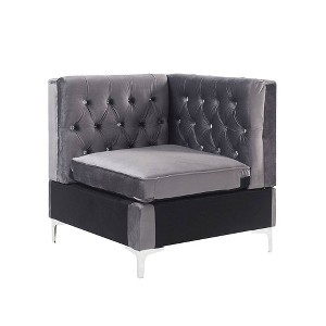 Acme Furniture 34" Jaszira Modular Sectional Pieces Velvet - 1 of 4