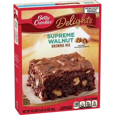Betty Crocker Walnut Brownie Mix - 16.5oz - image 1 of 4