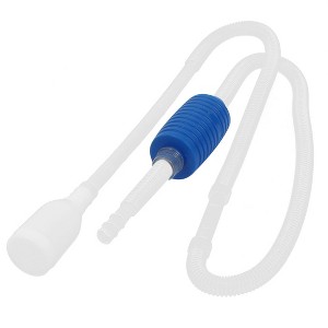 Unique Bargains Fish Tank Gravel Cleaner Siphon Pump Vacuum Water Charge Hose Pipe 5.4ft Long - 1 of 3