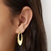Ross-Simons 10kt Yellow Gold Basketweave-Pattern Hoop Earrings - 2 of 4