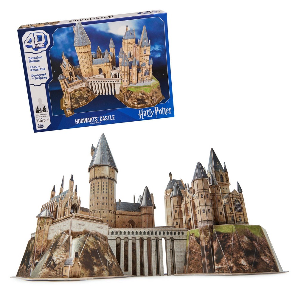 4D BUILD - Harry Potter Hogwarts Castle Model Kit Puzzle 209pc