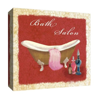 16" x 16" Bath Salon Decorative Wall Art - PTM Images