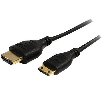 StarTech 3' Slim High Speed HDMI to Mini HDMI Male/Male HDMI Cable W/Ethernet HDMIACMM3S