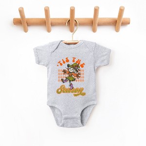 The Juniper Shop Tis The Season Scarecrow Baby Bodysuit - 1 of 3