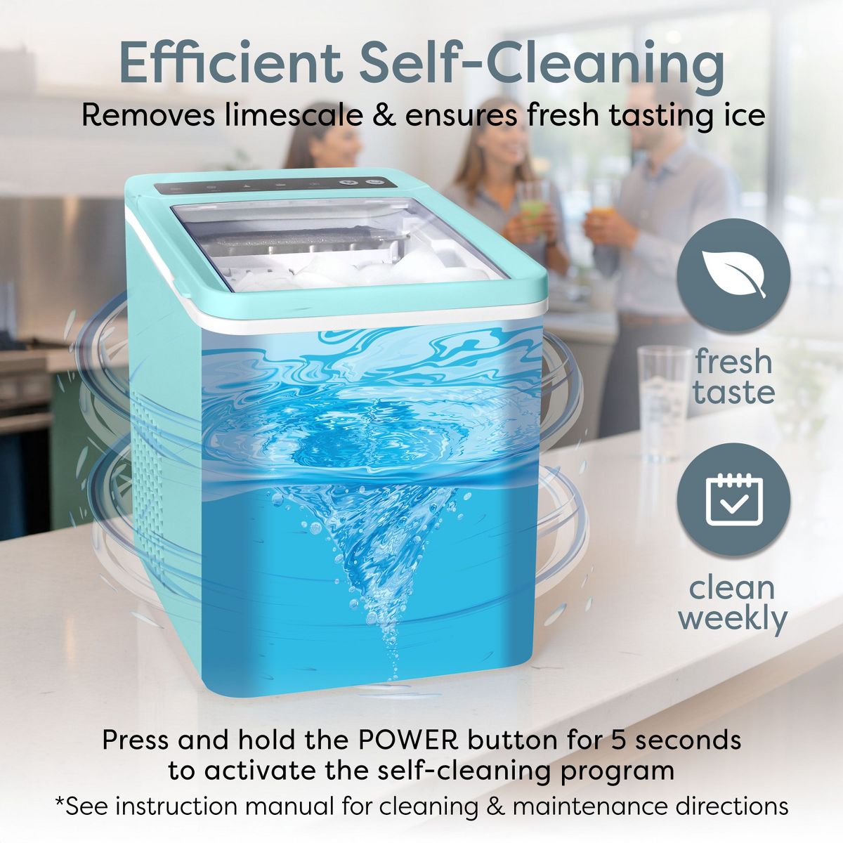 Igloo 26-Pound Automatic Portable Countertop Ice Maker Machine - thumbnail 6
