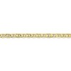 Black Bow Jewelry 4.5mm 10k Yellow Gold Concave Anchor Chain Bracelet - 2 of 4