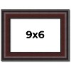 PosterPalooza | Photo Size Linear Brown Picture Frame - UV Acrylic, Foam Board Backing, Hanging Hardware - 2 of 4