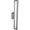 Generation Lighting Cutler 24" Nickel and Crackle Glass LED Bath Light - 4 of 4