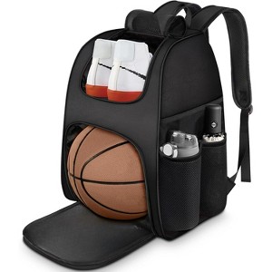 Multi-Sport Backpack with Ball Holder & Shoe Compartment, Large Water-Resistant Sports Bag - 1 of 4