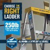 Werner 5 ft. H Aluminum Step Ladder Type I 250 lb. capacity - 4 of 4
