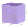 REGALWOVEN Collapsible Fabric Storage Bin with Handle for Organizing Clothes Books 2 Pcs - 4 of 4