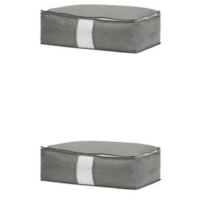REGALWOVEN Bedding Clothing Non-Woven Fabric Storage Bags with Handles 2 Pcs - 1 of 4