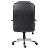 Executive Leatherplus Chair Black - Boss Office Products: High Back, Waterfall Seat, No Tool Assembly - 2 of 4