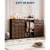 Clothes Rack with 16 Fabric Drawers, Portable Closet Wardrobe with 2 Shelves and Hanging Rod, Heavy Duty Garment Rack, Storage Organizer - 2 of 4