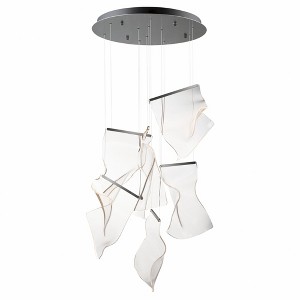ET2 Lighting Rinkle 6 - Light Pendant in  Brushed Gunmetal - 1 of 3