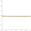 Black Bow Jewelry 1.7mm, 14k Yellow Gold, Singapore Chain Bracelet - 4 of 4
