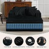 GustoWave Oversized 2 Person Bean Bag Chaise Lounge Bed, Sofa Bed with 4 Pillows for Living Room, Bedroom - 3 of 4