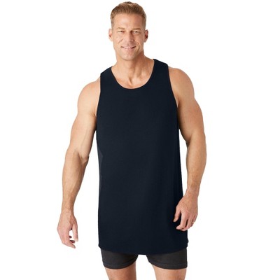 Jockey Generation™ Men's Stay New Cotton Tank 3pk - Black/Gray XXL