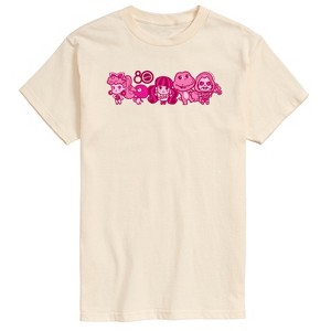Men's - Mattel - 80Th Lineup Pink Short Sleeve Graphic T-Shirt - 1 of 3